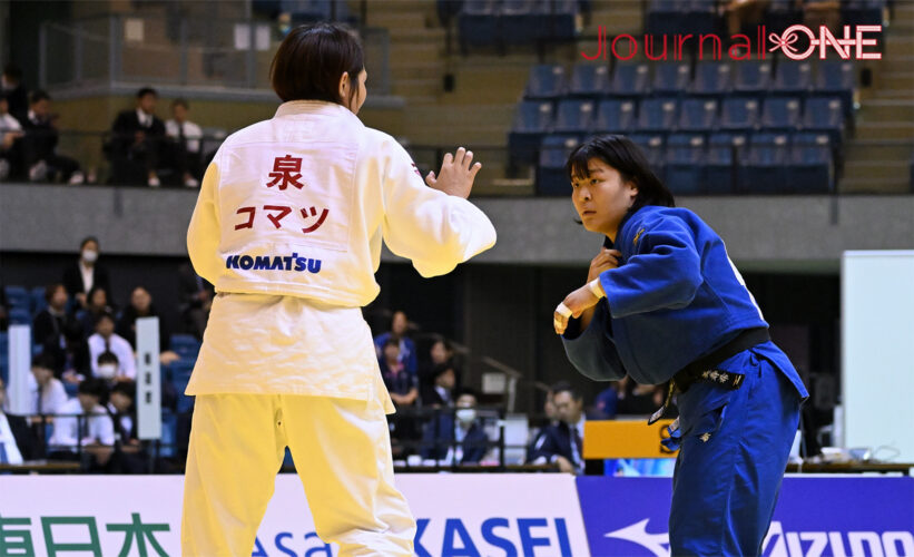 講道館杯全日本柔道体重別選手権大会|女子78Kg級決勝 杉村美寿樹(東海大)が泉真生(小松)を破って初優勝-Journal-ONE撮影