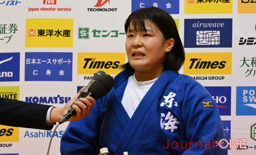 講道館杯全日本柔道体重別選手権大会|女子78Kg級決勝 杉村美寿樹(東海大)が泉真生(小松)を破って初優勝-Journal-ONE撮影