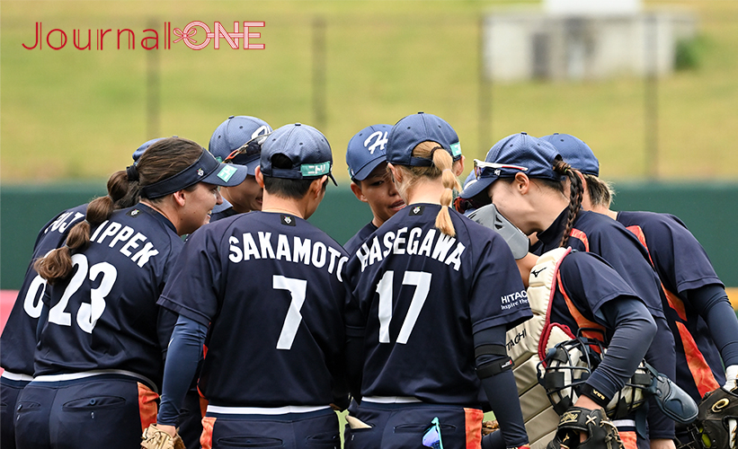 女子ソフト JDリーグ| プレーオフ2ndラウンド 日立サンディーバvsホンダリベルタ 村山修次監督(日立サンディーバ)は後半戦7連勝のチーム状態に自信を見せる-Journal-ONE撮影