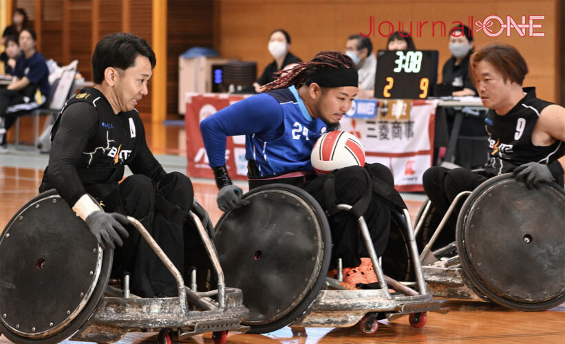 車いすラグビー 日本選手権予選 沖縄大会| 4戦全勝で1位通過したBRITZには荒武 優仁選手も、田村 学選手などの名選手も脇を固める-Journal-ONE撮影