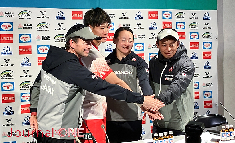男女7人制ラグビーアジア予選| 男女ともに優勝しパリ五輪の切符を勝ち取る-Journal-ONE撮影