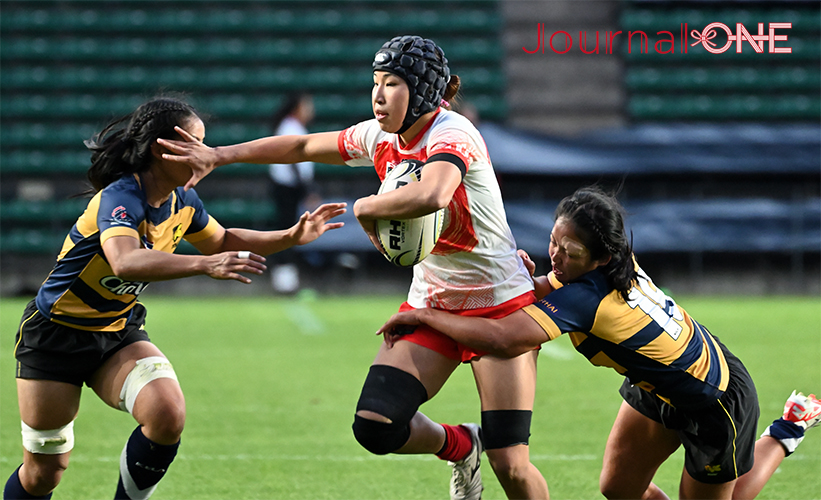 男女７人制ラグビーアジア予選| 予選 日本代表vsタイ サクラセブンズが19-0と快勝-Journal-ONE撮影