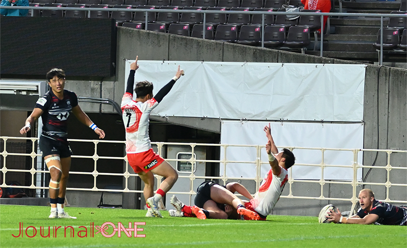 男女7人制ラグビーアジア予選| 決勝 日本代表vs香港 男子セブンズ日本代表は市碧終了寸前の軌跡の逆転トライで勝利しパリ五輪出場権を獲得-Journal-ONE撮影