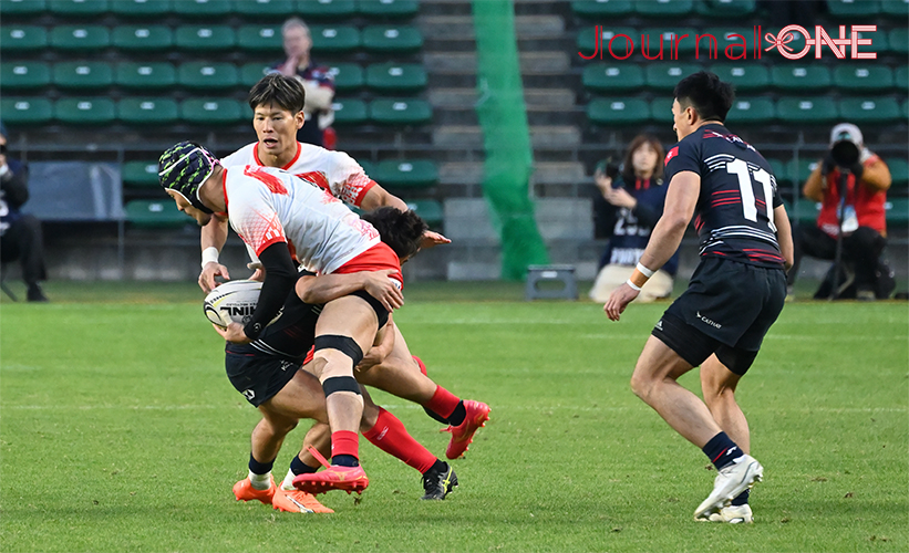男女7人制ラグビーアジア予選| 決勝 日本代表vs香港 男子セブンズ日本代表は市碧終了寸前の軌跡の逆転トライで勝利しパリ五輪出場権を獲得-Journal-ONE撮影