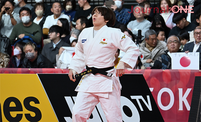 柔道グランドスラム東京2023 | パリ五輪代表争いの女子63kg級で優勝した髙市未來選手(コマツ)-Journal-ONE撮影