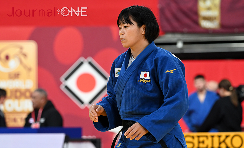 柔道グランドスラム東京2023 | パリ五輪代表争いで注目の女子78kg級で東京2020金メダリストで2大会連続金メダルを目指す濵田 尚里選手（自衛隊体育学校）-Journal-ONE撮影