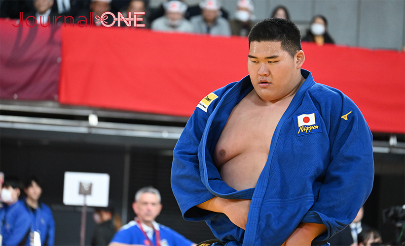 柔道グランドスラム東京2023 | パリ五輪内定の男子100kg超級の斉藤 立選手(国士館大)は超大型の海外選手が集う階級でも体格負け無し-Journal-ONE撮影