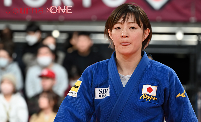 柔道グランドスラム東京2023 | パリ五輪内定の女子48kg級の角田 夏実選手(SBC湘南美容クリニック)は全試合を腕挫十字固で一本勝ちして優勝する離れ業を見せた-Journal-ONE撮影
