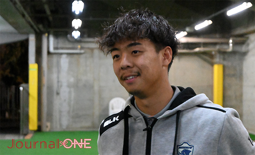 ラグビー リーグワン開幕戦| クボタスピアーズ船橋・東京ベイvs東京サントリーサンゴリアス スピアーズのSH 藤原忍選手は試合を振り返ってコメント-Journal-ONE撮影