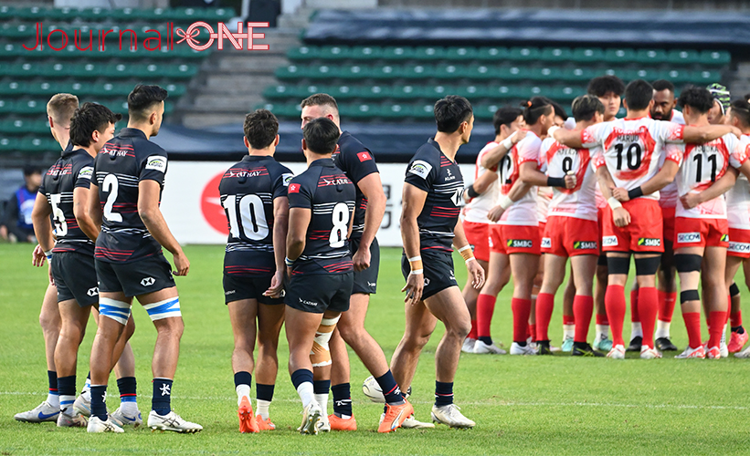 男女7人制ラグビーアジア予選| 決勝 日本代表vs香港 男子セブンズ日本代表は市碧終了寸前の軌跡の逆転トライで勝利しパリ五輪出場権を獲得-Journal-ONE撮影
