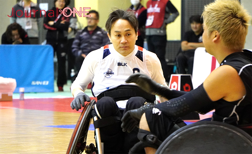 車いすラグビー日本選手権 | 第25回の決勝戦でTOHOKU STORMERSは岩淵鋼選手を投入し反撃の口火を切る-Journal-ONE撮影