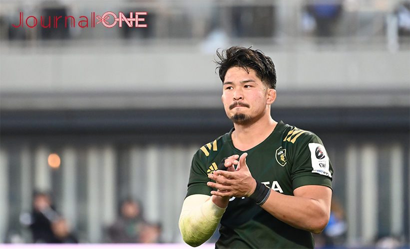 ラグビーリーグワン第4節 | パナソニックvsトヨタ ヴェルブリッツの試合を振り返る姫野和樹キャプテン-Journal-ONE撮影