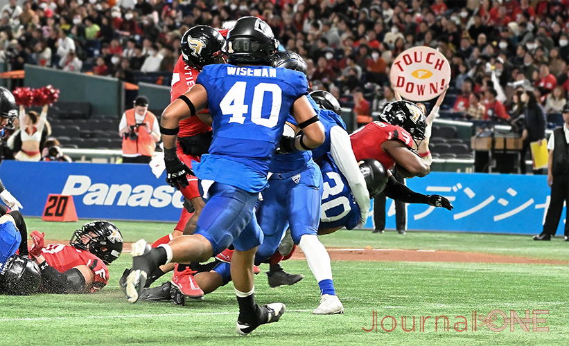 RICE BOWL | 富士通フロンティアーズVSパナソニックインパルス 富士通はシリーズを更新しレッドゾーンまで攻撃を進める-Journal-ONE撮影