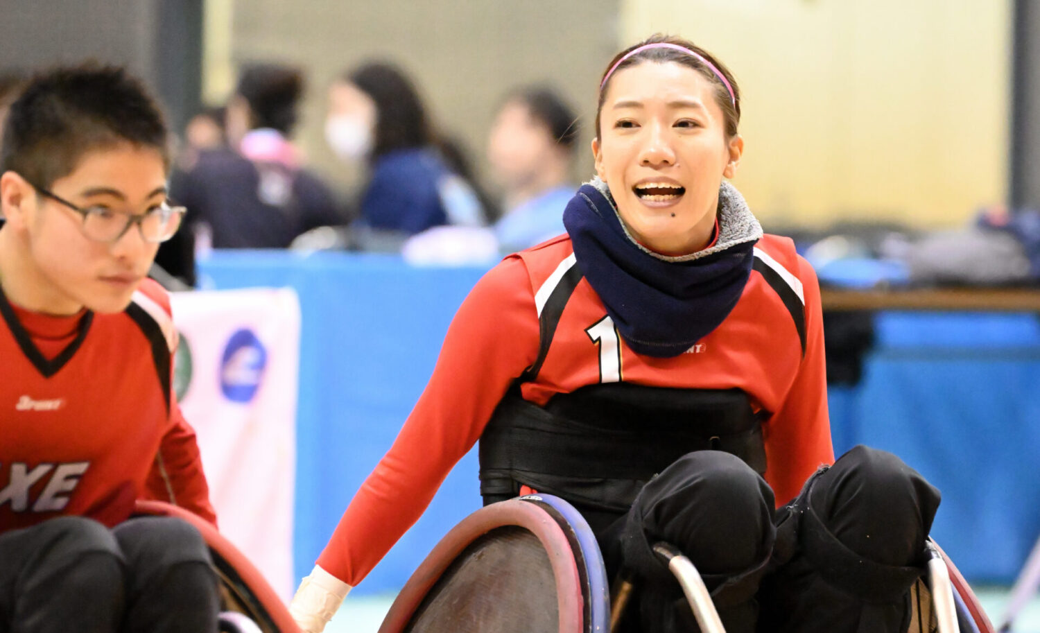 車いすラグビー日本選手権 | AXEの新アシスタントコーチに就任した東京2020銅メダリストの倉橋香衣選手が貝谷紗璃菜選手との女性ラインを編成 -Journal-ONE撮影