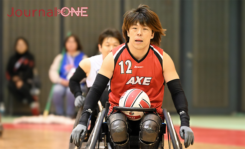 車いすラグビー日本選手権 | 5位決定戦で序盤から主導権を握ったAXE 峰島靖選手のアジリティ高いプレー-Journal-ONE撮影