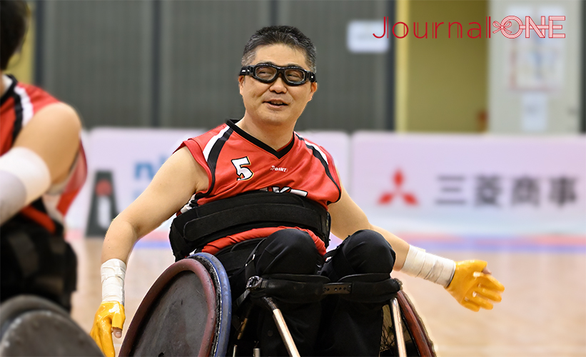 車いすラグビー日本選手権 | 5位決定戦で日本代表ヘッドコーチのAXE・岸光太郎選手がコートに入る-Journal-ONE撮影