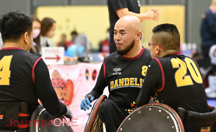 車いすラグビー日本選手権 | 3位決定戦に回った昨年王者のFreedomに真っ向勝負を挑むFukuoka DANDELIONの乗松聖矢選手-Journal-ONE撮影