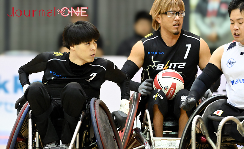車いすラグビー日本選手権 | 第25回の決勝戦を制したBLITZは、日本代表の長谷川勇基選手と島崎大輔選手のプレー-Journal-ONE撮影