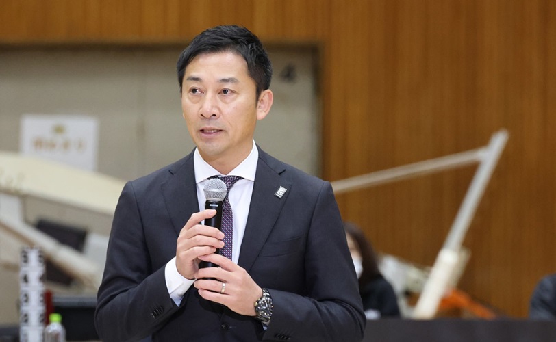 Bリーグ 金沢武士団 | 能登半島地震以降初めての石川県開催! 島田チェアマンの挨拶-Journal-ONE