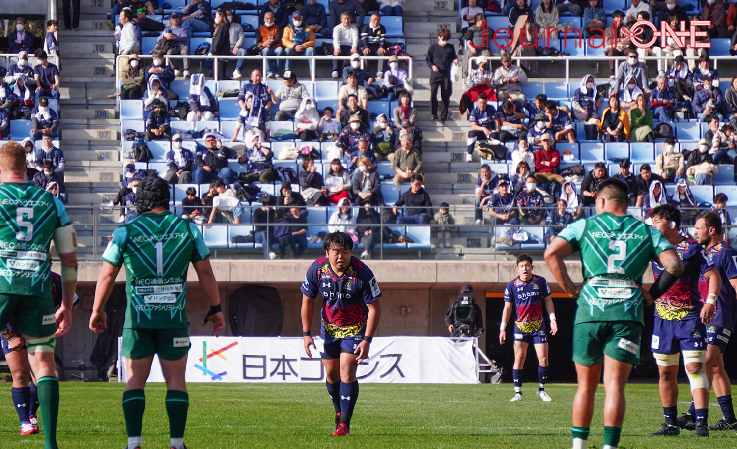 ラグビーリーグワン | D2最終節 浦安DRvsGR東葛の一戦に6千人以上が集まる-Journal-ONE撮影