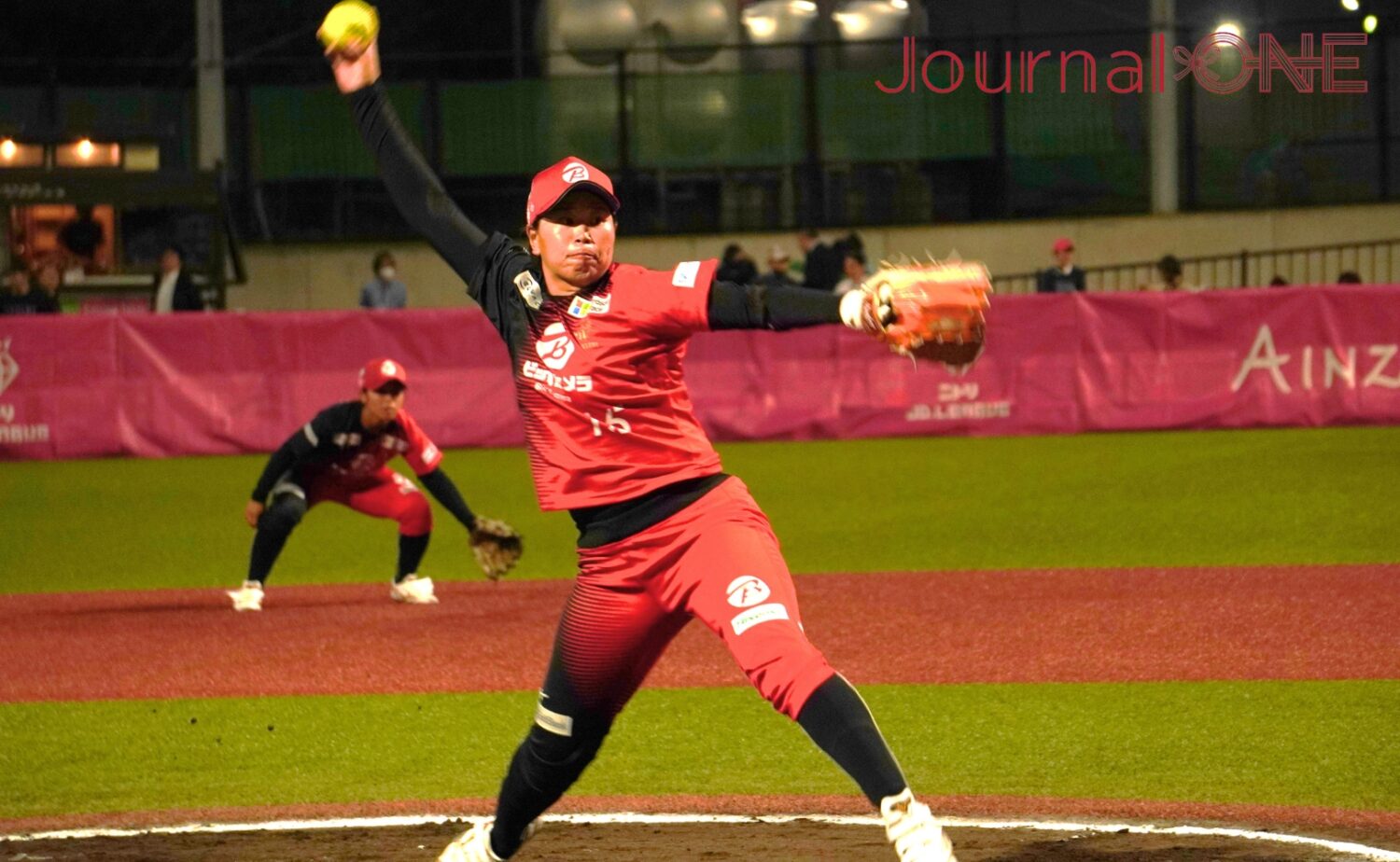 Journal-ONE | JDリーグ ビックvs戸田中央 抜群の制球力で試合を作ったチームの勝頭・濱村ゆかり(ビック)
