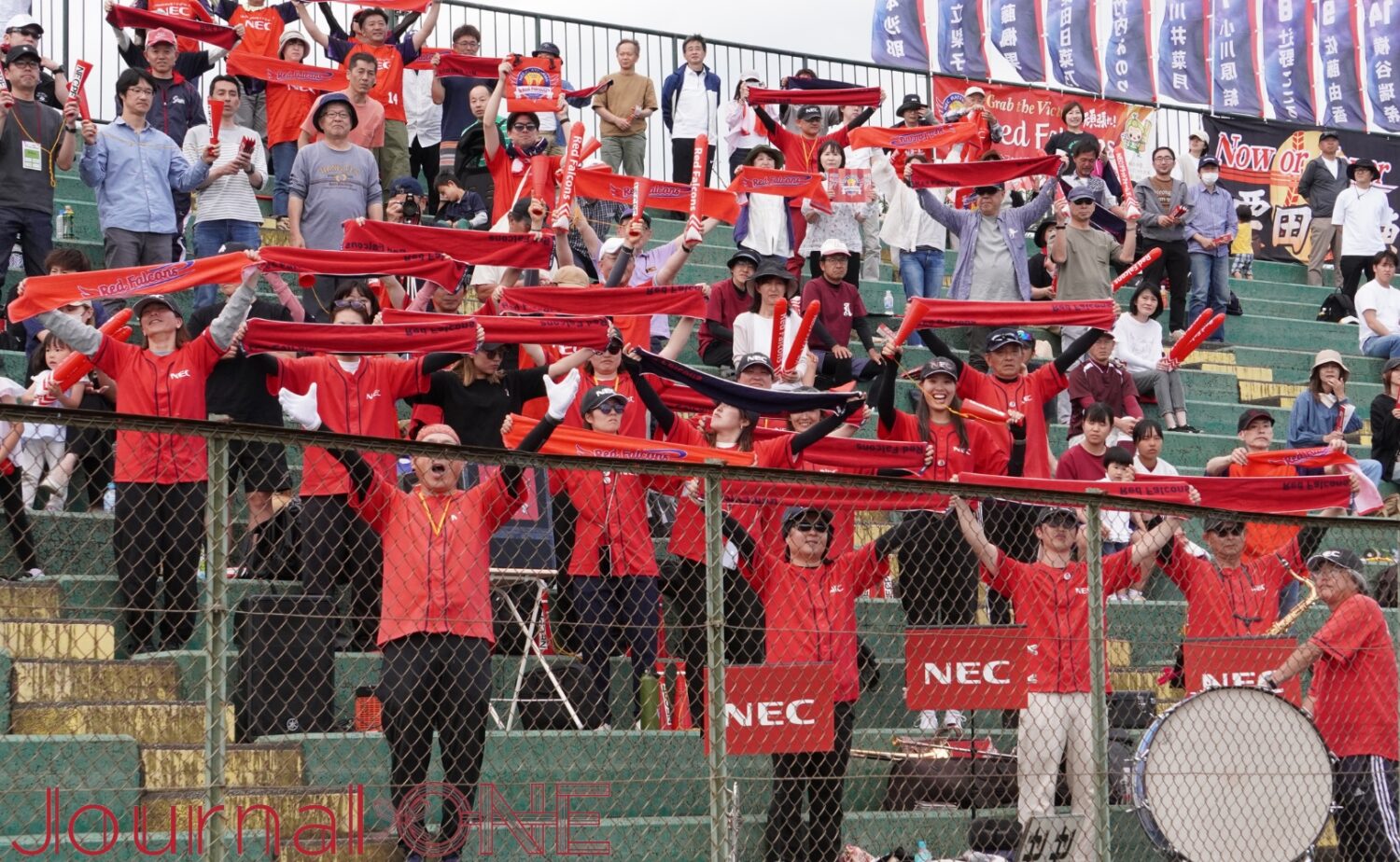 Journal-ONE | JDリーグ ソフト NECvsタカギ 今季地元開催初勝利にNEC応援団も歓喜