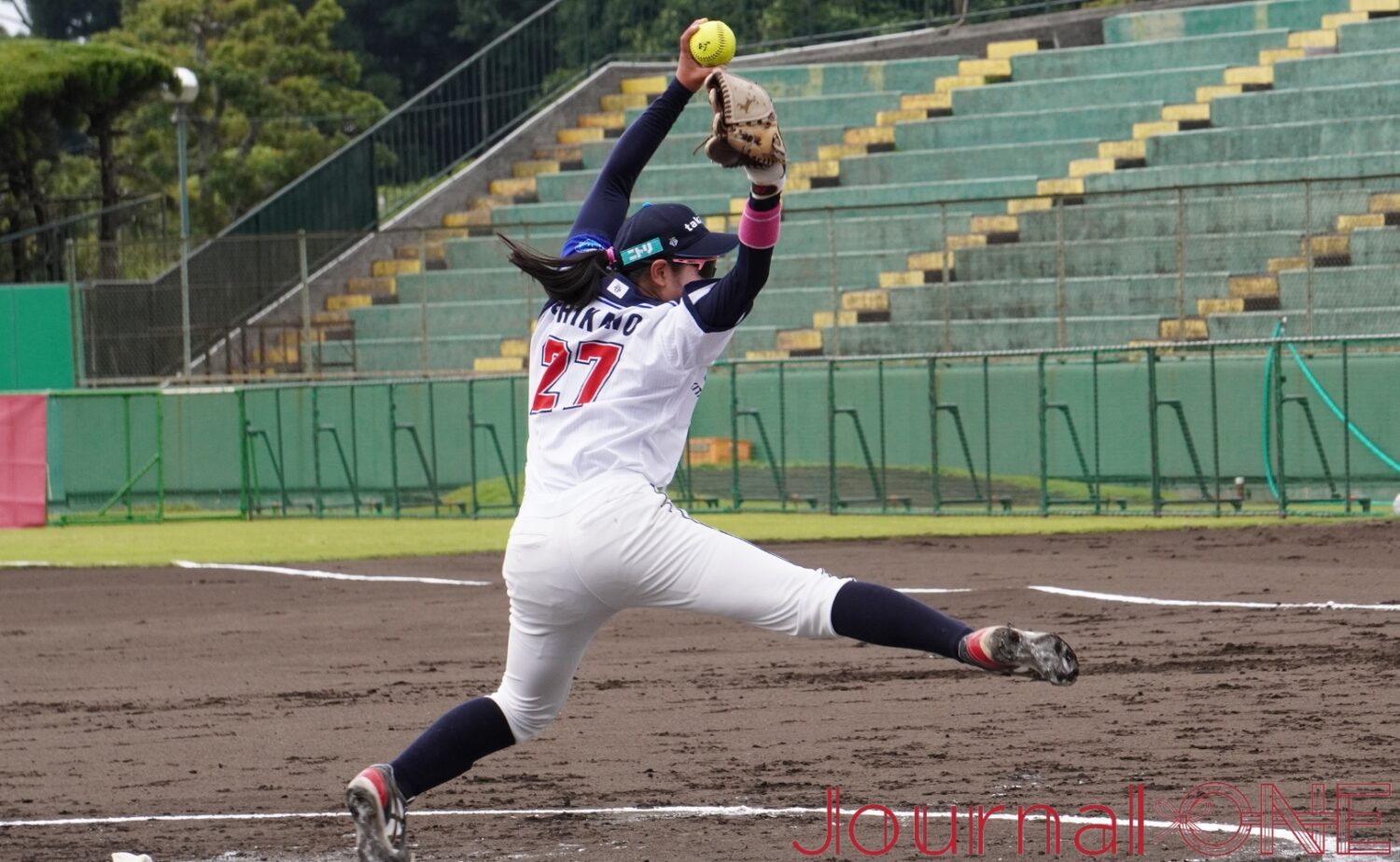 Journal-ONE | ソフトボール JDリーグ 交流戦 日立vsタカギ 連敗ストップを託された鹿野愛音(タカギ)