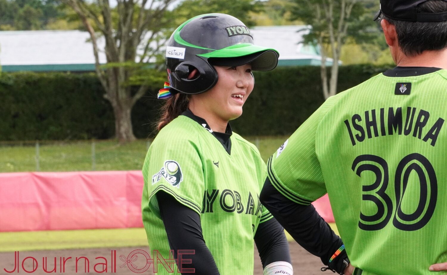 Journal-ONE | JDリーグ ソフト NECvs伊予銀行 地元静岡の声援を受けた川口茉菜が適時打を放つ(伊予銀行)