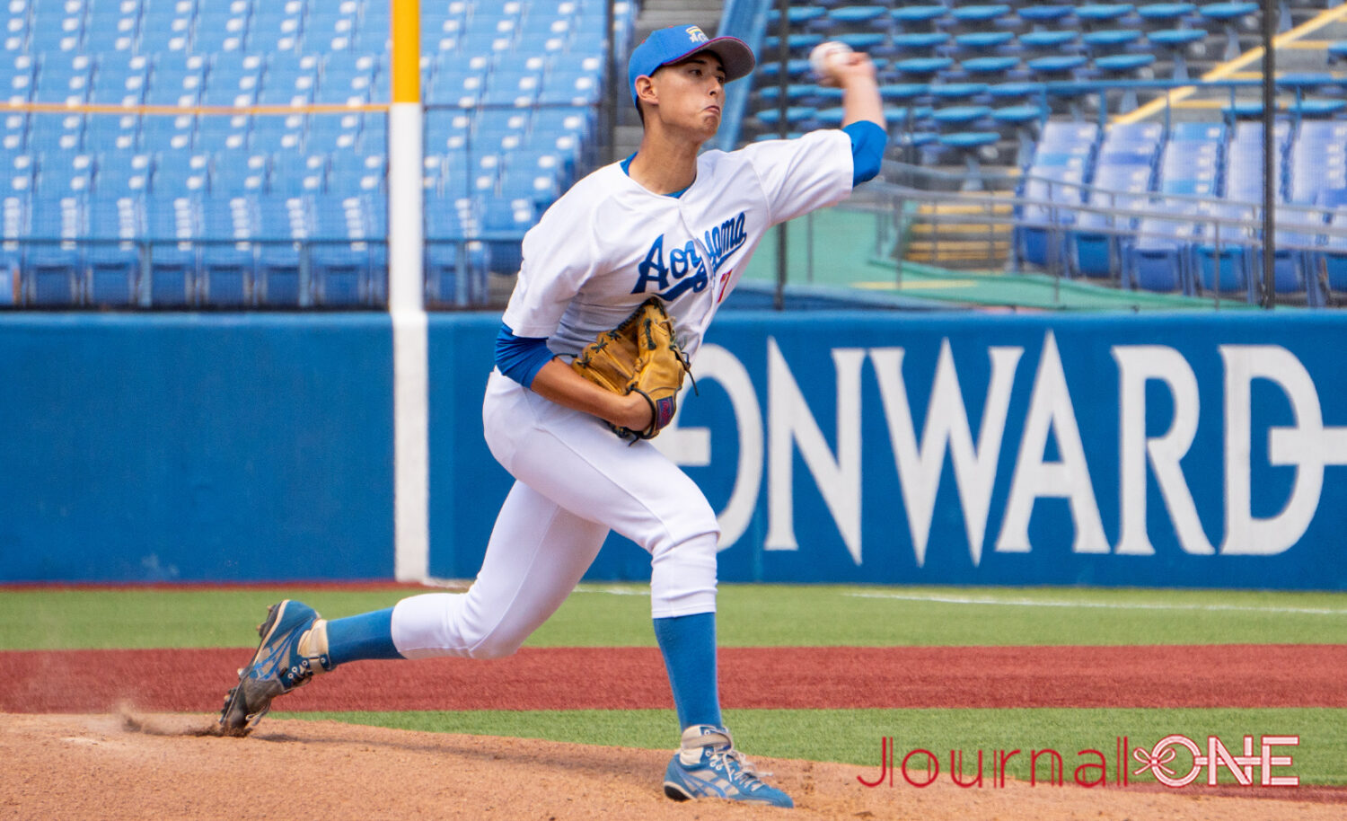 Journal-ONE | 第73回全日本大学野球選手権決勝 早稲田大vs青山学院大 無死三塁のピンチを無失点に抑えたヴァデルナ フェルガス(青学大)