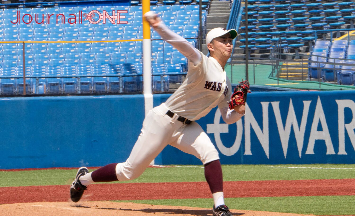 Journal-ONE | 第73回全日本大学野球選手権決勝 早稲田大vs青山学院大 怪我を克服し力投する鹿田泰生(早大)