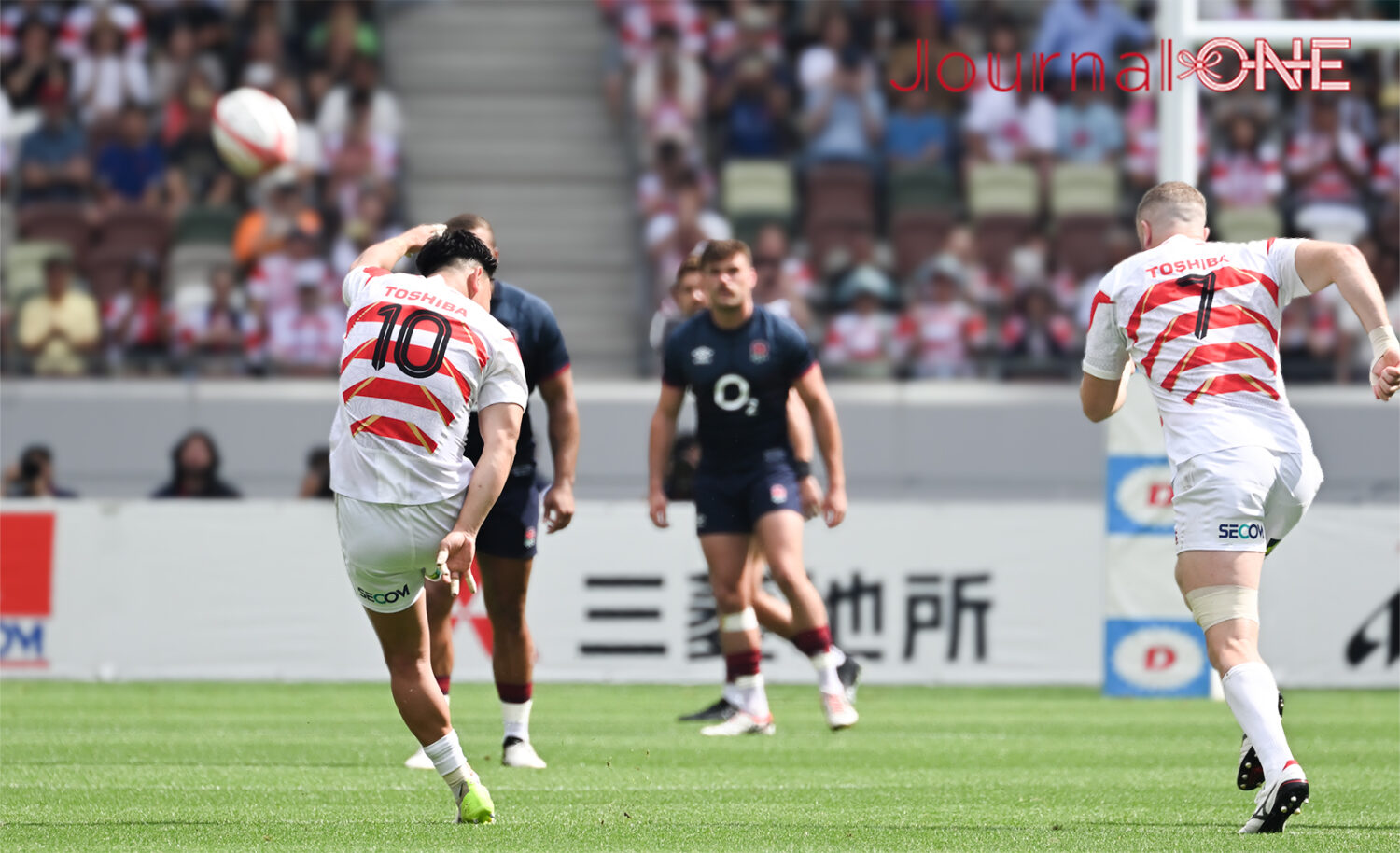 Journal-ONE | リポビタンDチャレンジカップ2024 イングランド代表戦 開始1分でPGを奪うなど躍動した日本代表-Journal-ONE撮影