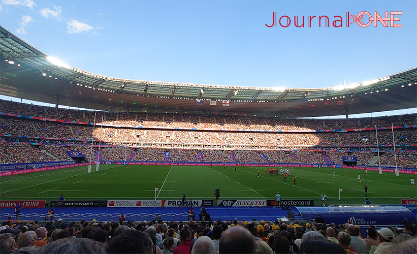 Journal-ONE | ラグビーW杯2023開催中のStade de France(スタッド・ド・フランス)-Journal-ONE撮影