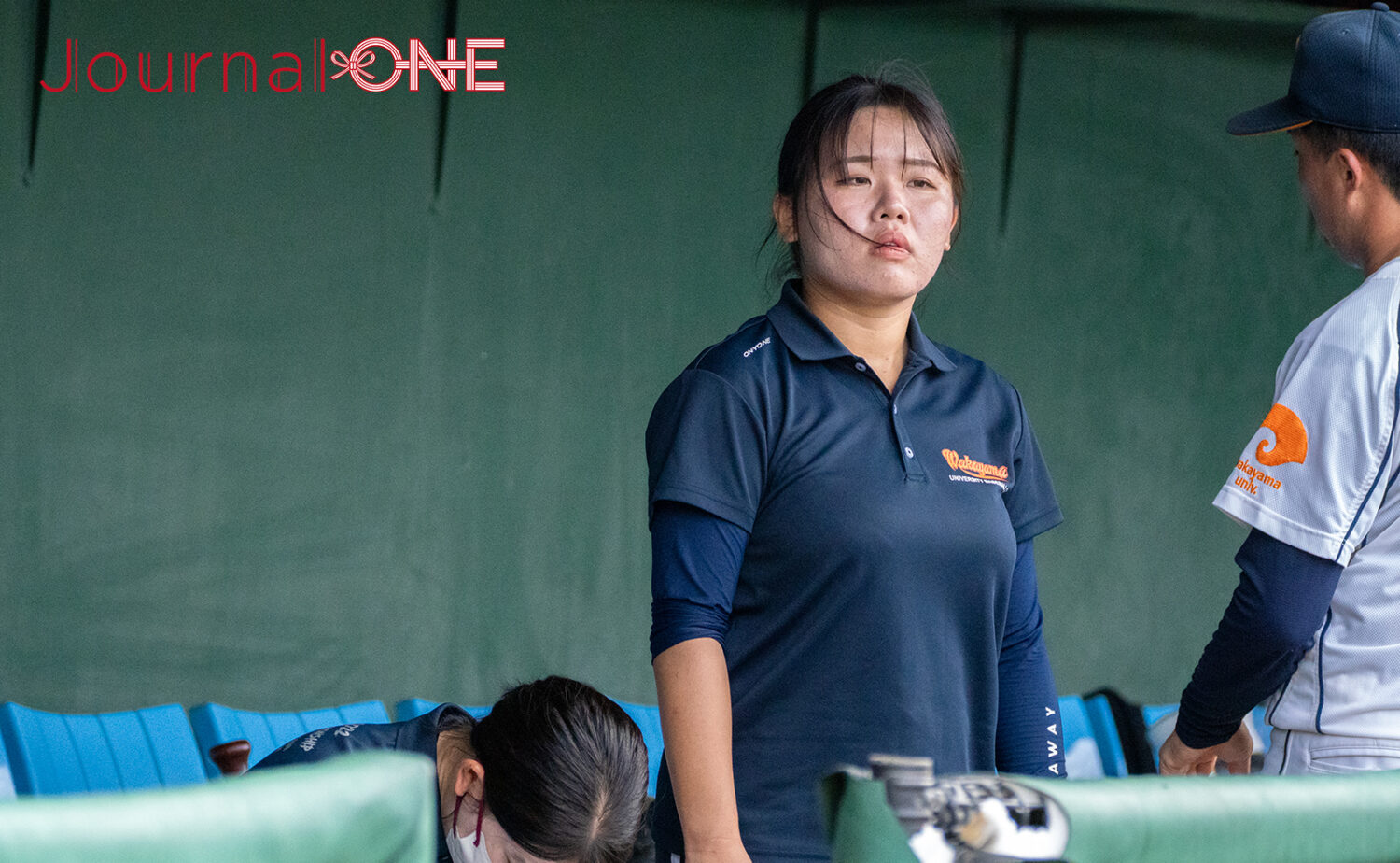 JournalーONE | 和歌山大学野球部の太田璃奈副務(3年・帝塚山学院高)は練習会の準備も近づき忙しい日々を送る-JournalーONE撮影