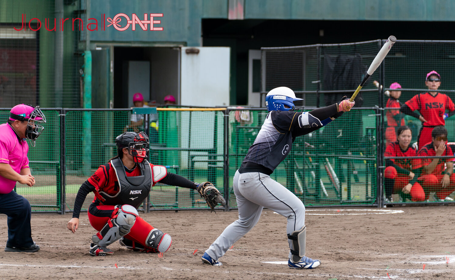 ソフトボール JDリーグ | NSK vs SGH 超銀河系打線が自慢のSGホールディングス-JournalーONE撮影