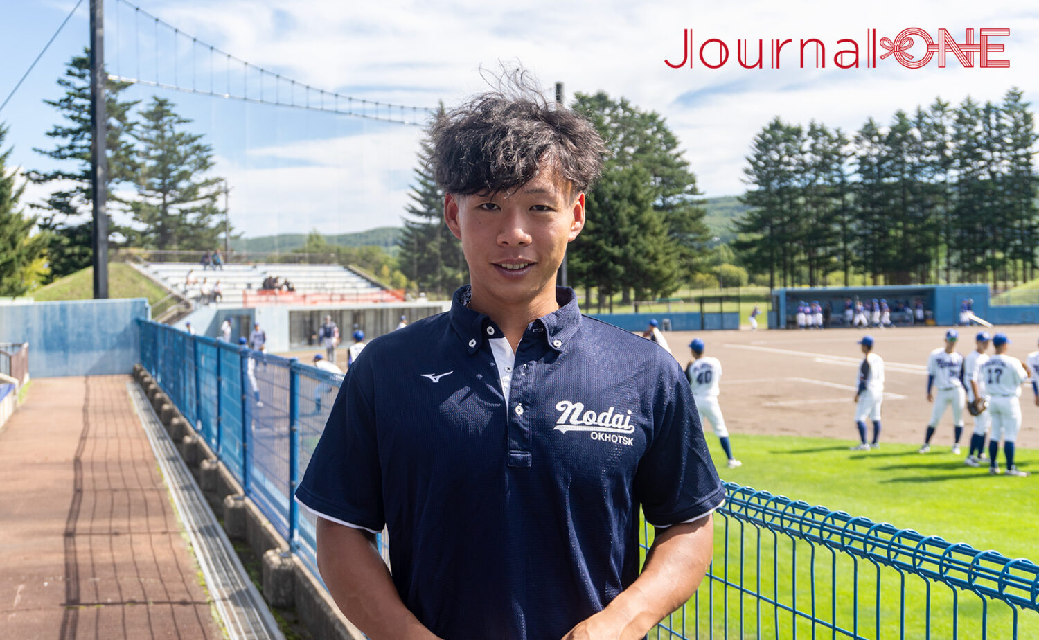 JournalーONE | 今春まで主将を務めた岩本皓大選手(長崎・島原中央高)-JournalーONE撮影