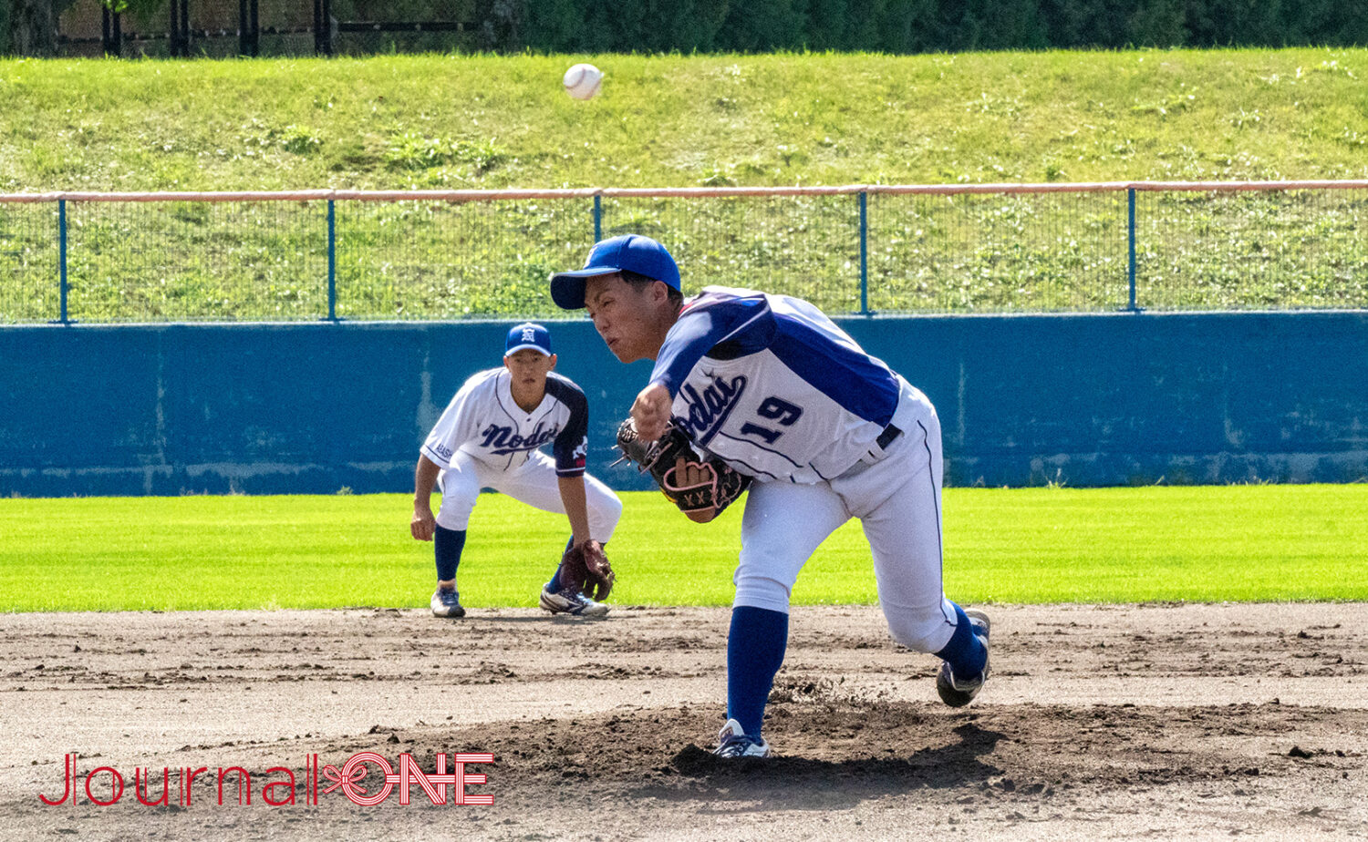 JournalーONE | 釧路公大戦1回戦に先発した寺門京佑投手(群馬・桐生第一高)-JournalーONE撮影