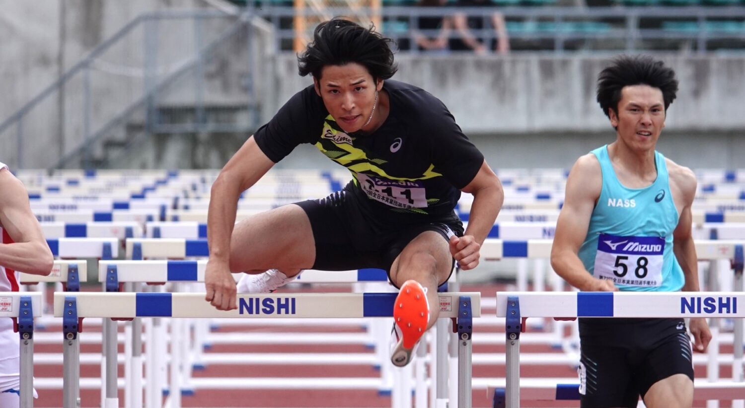 Journal-ONE | 男子110mハードルを制した野本周成-児玉育美撮影