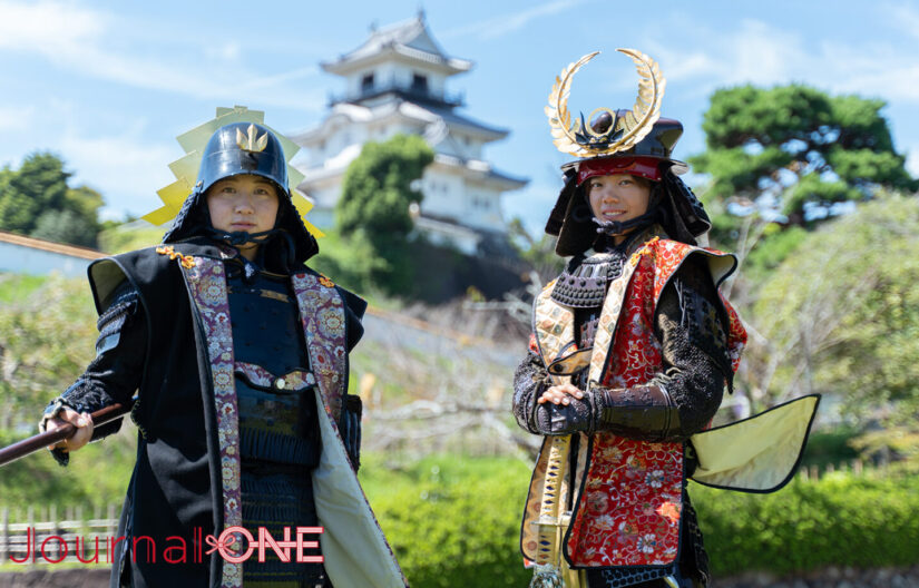 静岡のオススメ観光スポット！掛川城をバックに戦国武将の気分を味わう
