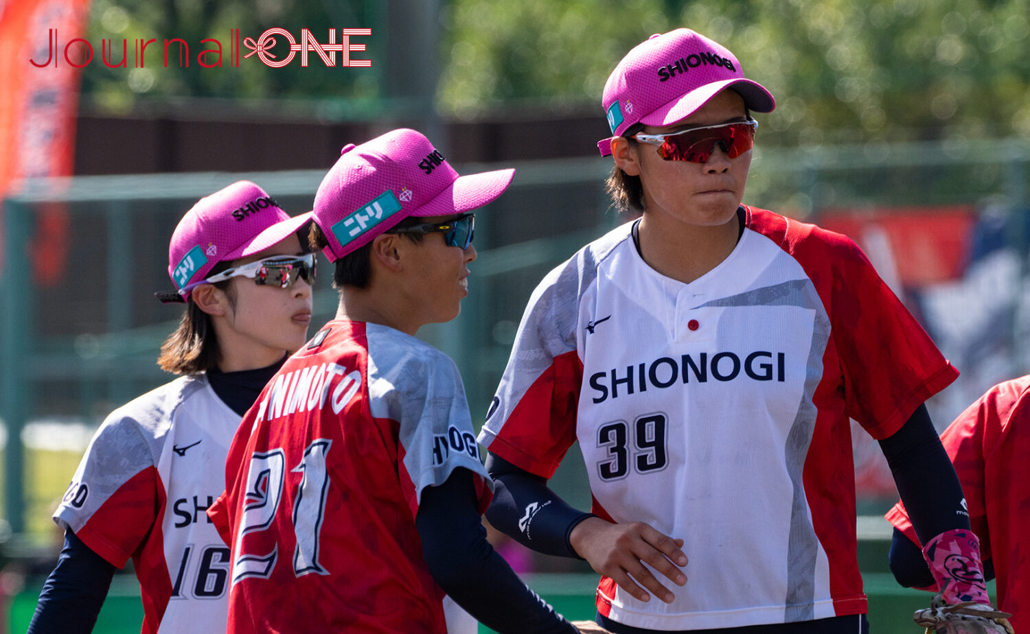 Journal-ONE | ソフトボールJDリーグ 内野陣の声掛けに奮起し9回1亜失点で完投か治した三輪(シオノギ)-Journal-ONE撮影