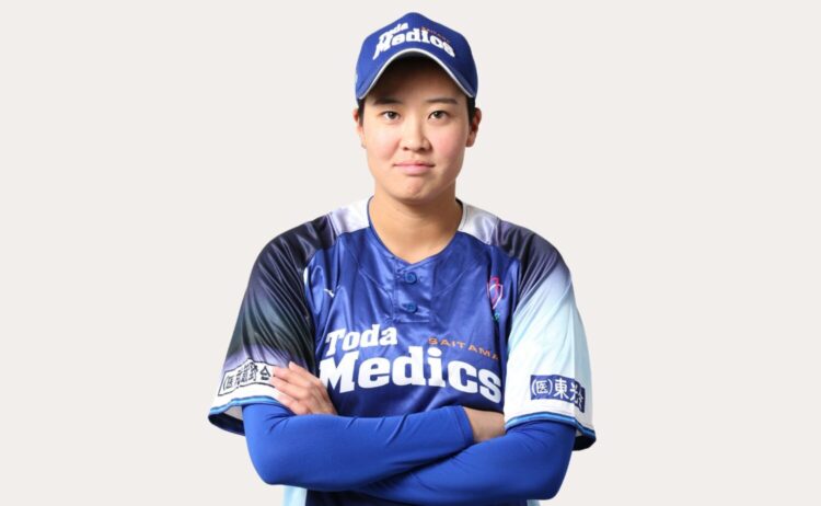 戸田中央 メディックス埼玉へ移籍した後藤希友（みゆ）投手