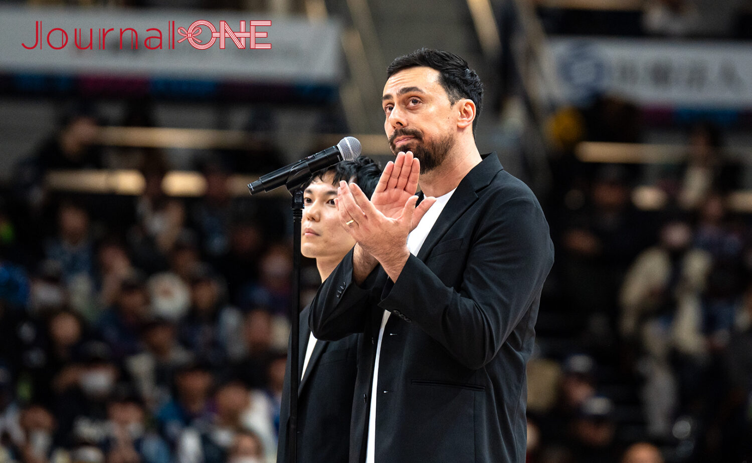 Bリーグの長崎ヴェルカ、モーディ・マオールHCは目下日本語を勉強中-JournalーONE撮影
