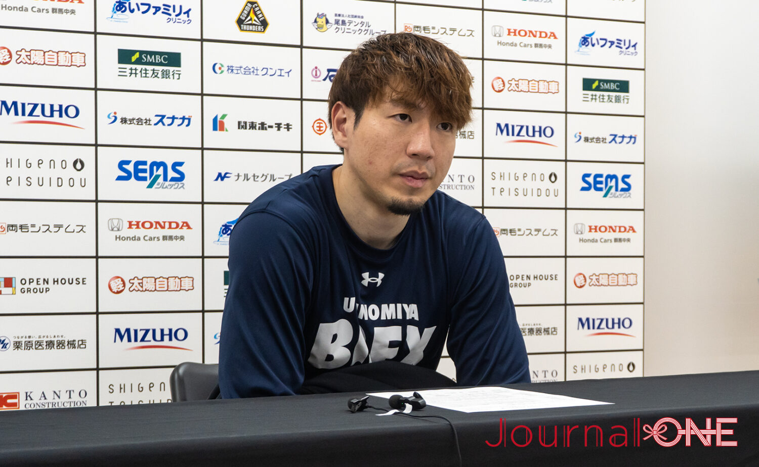 激戦の”北関東ダービー”を振り返る比江島慎選手（宇都宮）∸Journal-ONE撮影