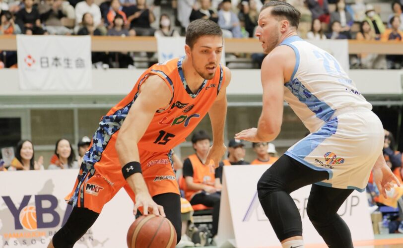 来期も日本でのプレーを望むブレイク・プレストン選手‐山口パッツファイブ提供