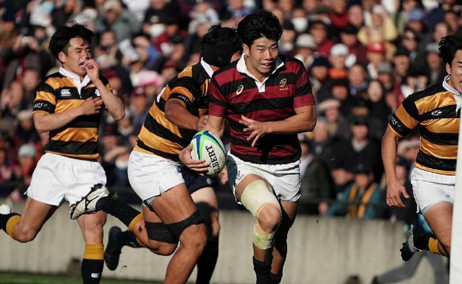 The Waseda University Rugby Football Club won the 56 th All-Japan University Rugby Football Championships