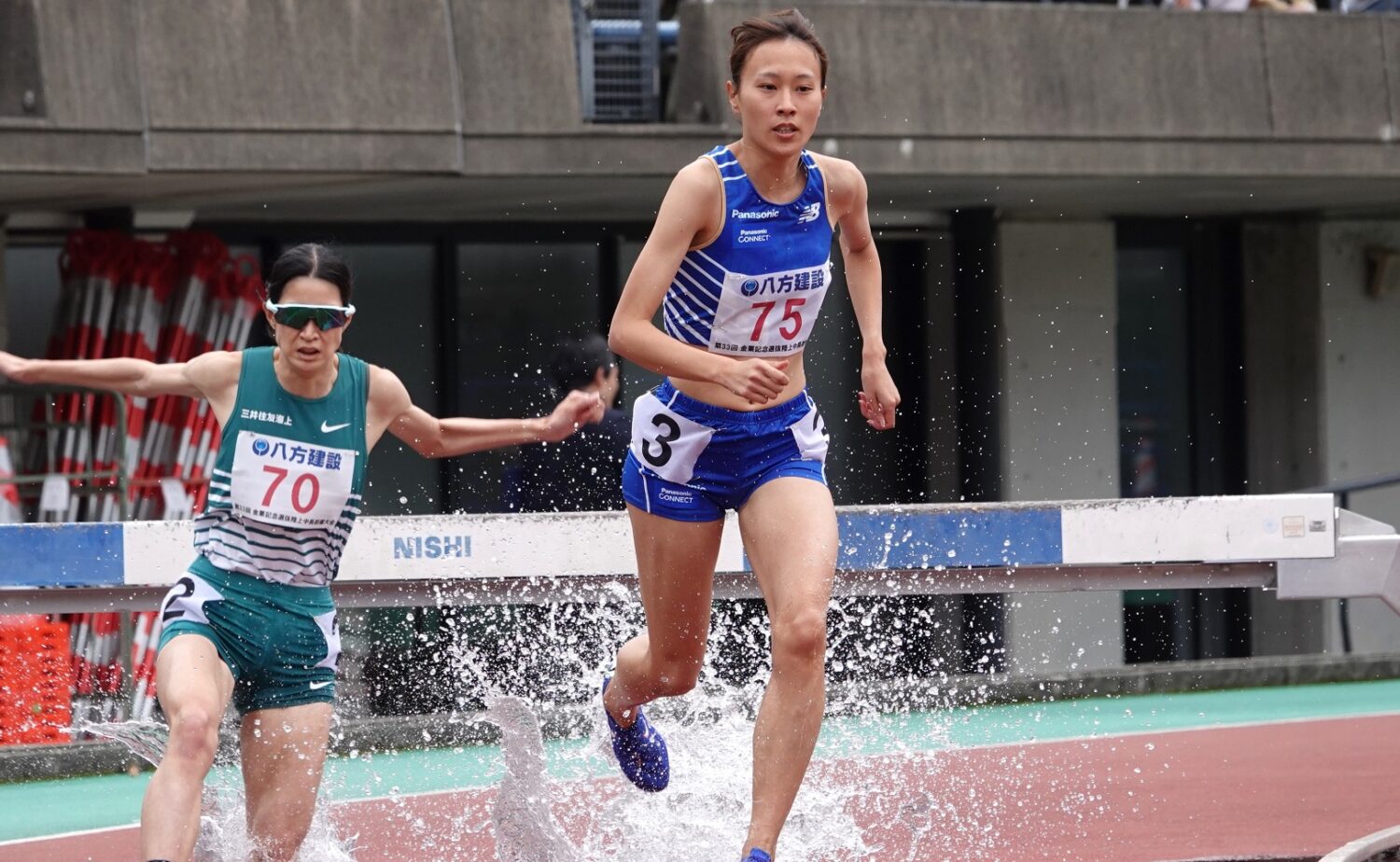 進境著しい3000m障害の齊藤。今季は、日本記録更新が目標だ‐児玉育美撮影
