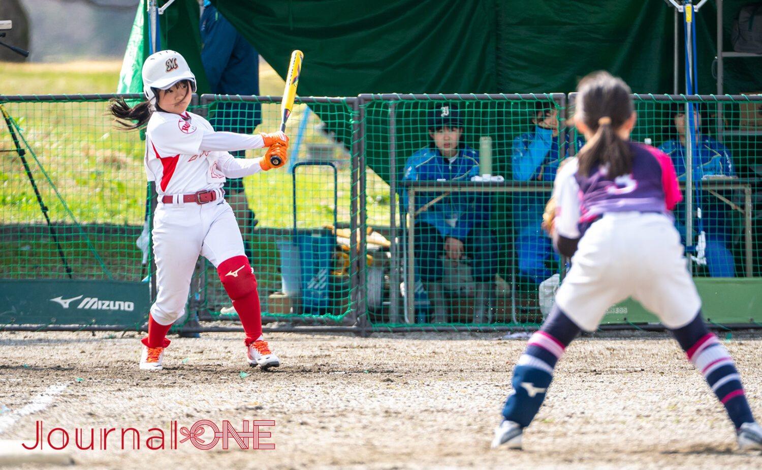 ここ一番の打撃が光った4番・森川遥選手‐Journal-ONE撮影