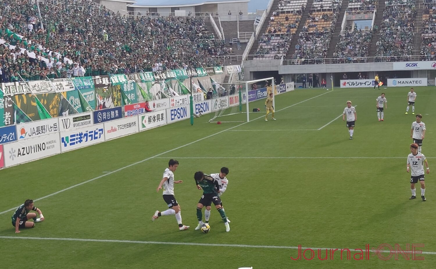 ホーム・松本山雅が1点差を逃げ切り連勝-Journal-ONE撮影