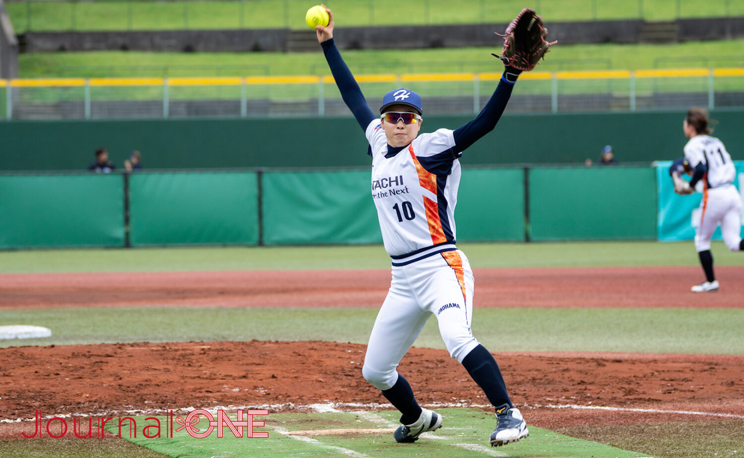 坂本 実桜投手。JDリーグ レギュラーシーズン第5節、2025年5月19日開催。 NEC対日立サンディーバ @宇都宮清原球場