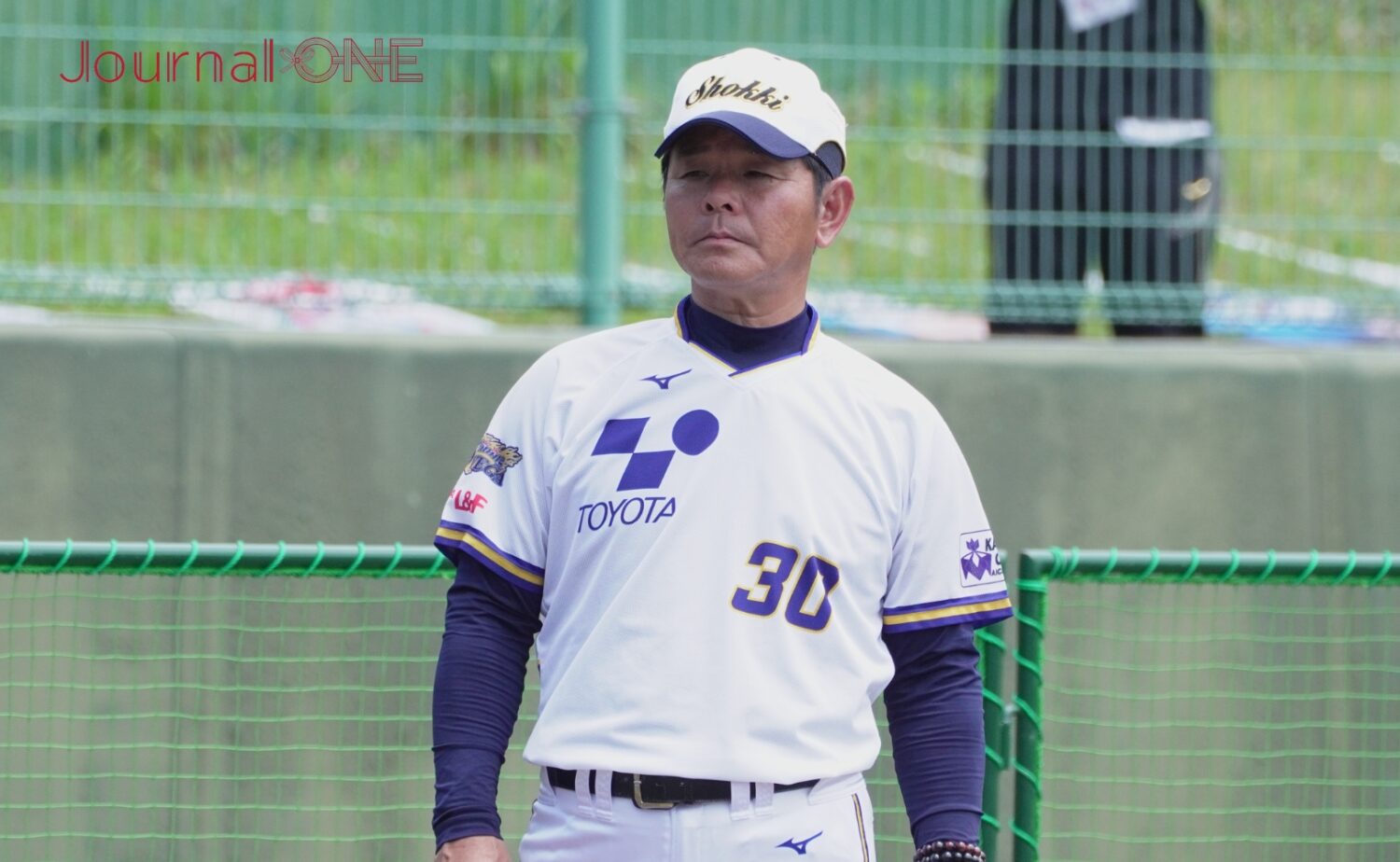 リエントリーを使い1点を取りに行く永吉慎一監督（豊田織機）-Journal-ONE撮影