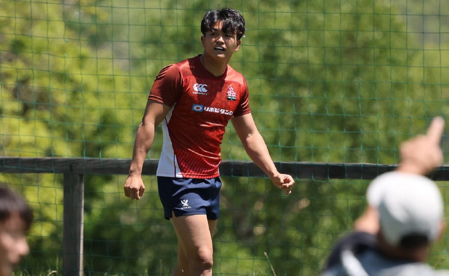 菅平合宿:FB竹之下(明治大3年)‐斉藤健仁撮影